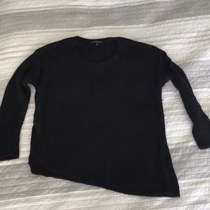 Gently used Banana Republic black sweater w/ 3/4 length sleeves